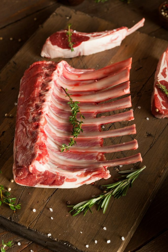 Organic Raw Lamb Chops